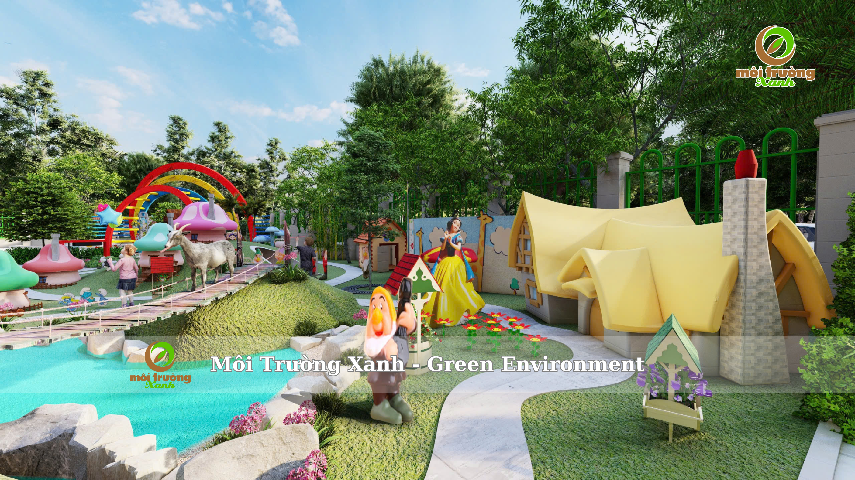 dự án trường mầm non - môi trường xanh 