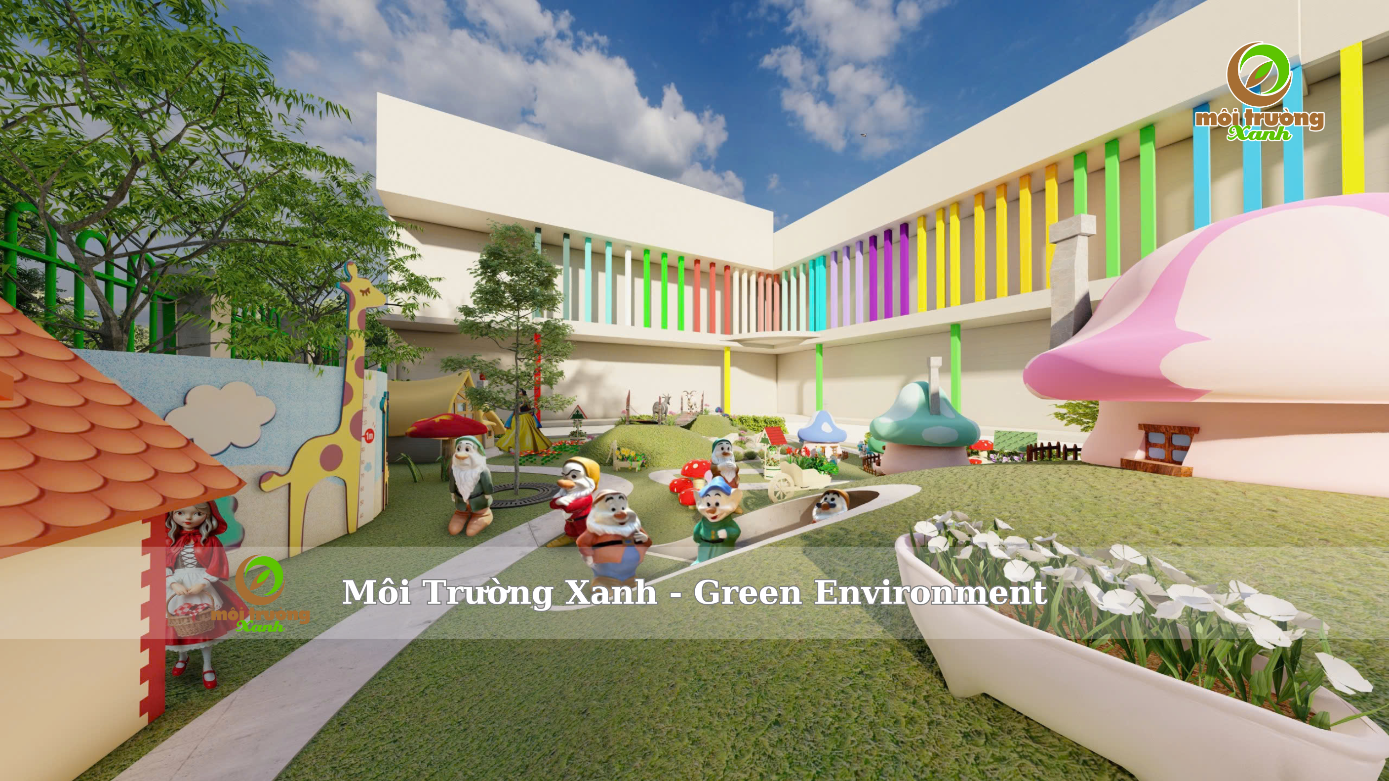 dự án trường mầm non - môi trường xanh 