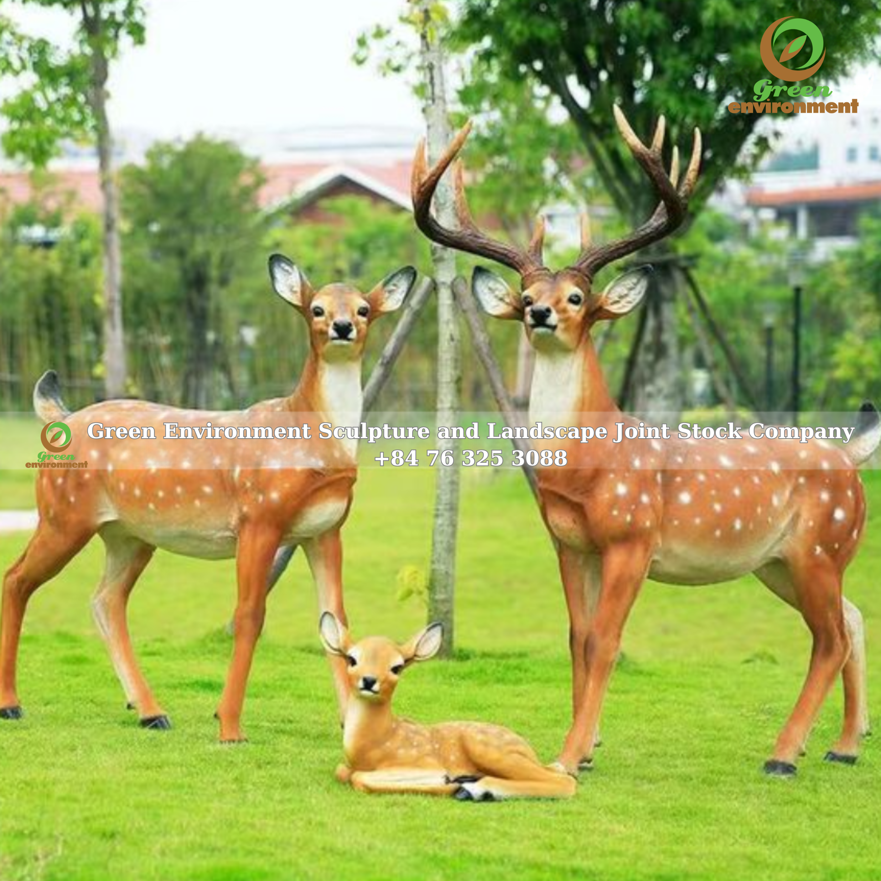 Sculpting and construction of animal statues
