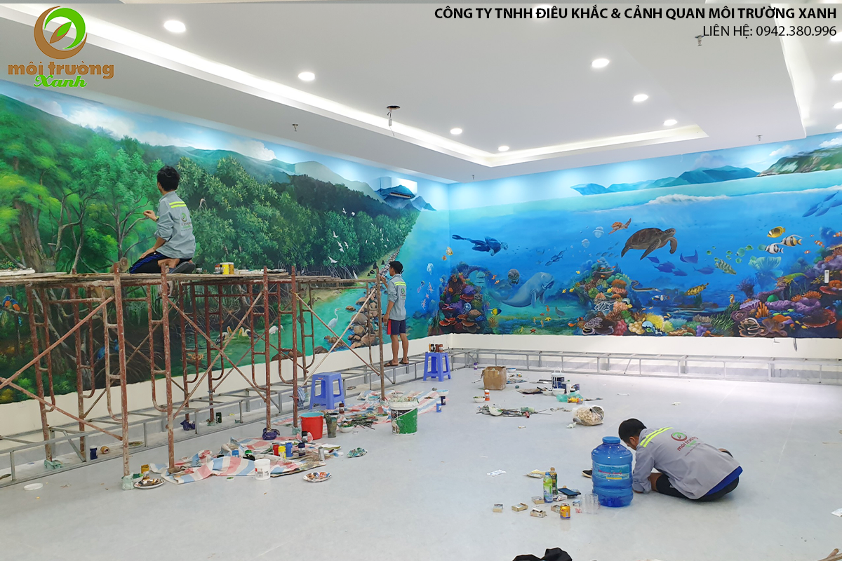 Tranh 3D tai Con Dao 1