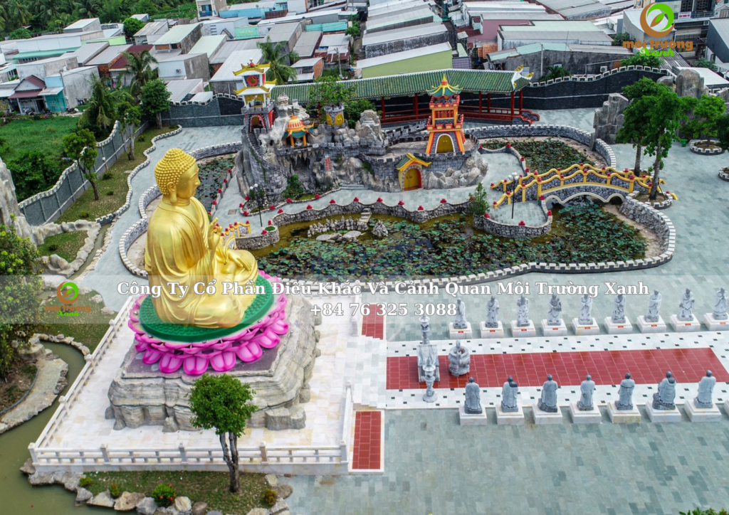 thiết kế và thi công tượng Phật