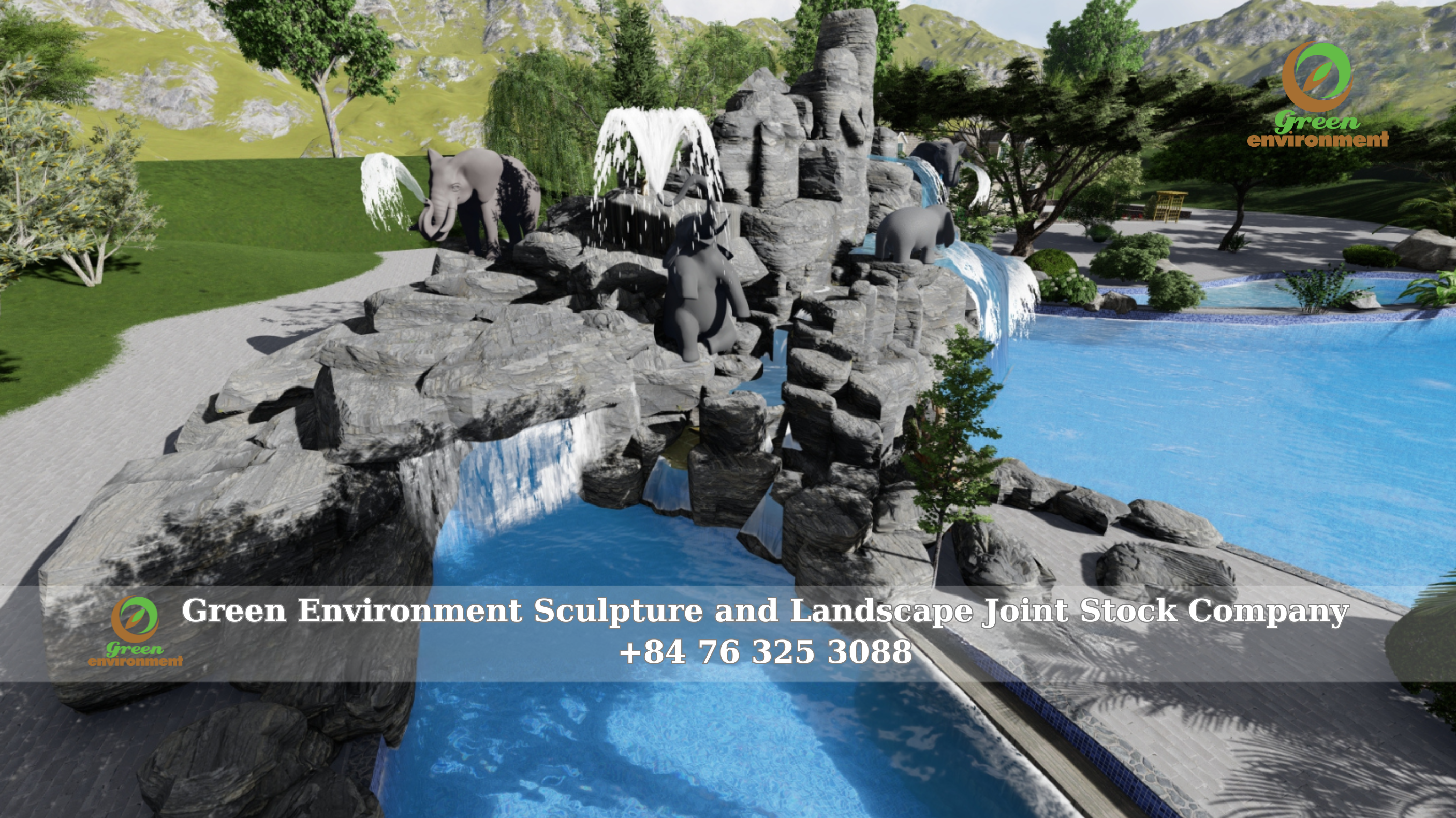 SWIMMING POOL DESIGN IN TUYEN QUANG PROVINCE 4