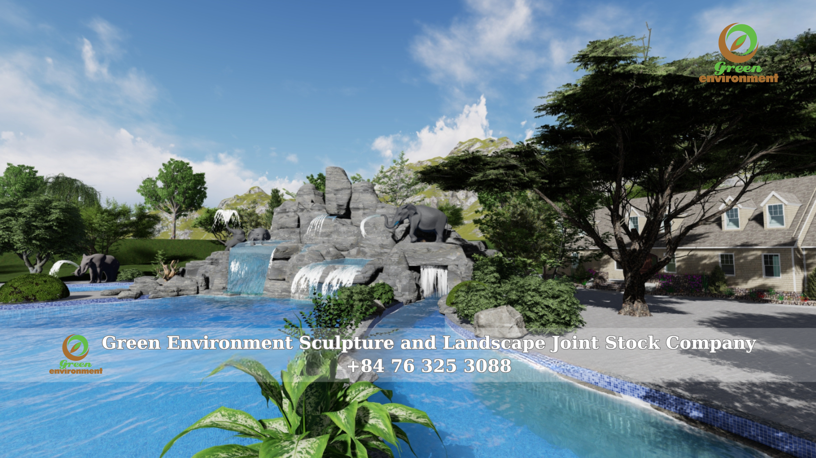 SWIMMING POOL DESIGN IN TUYEN QUANG PROVINCE 