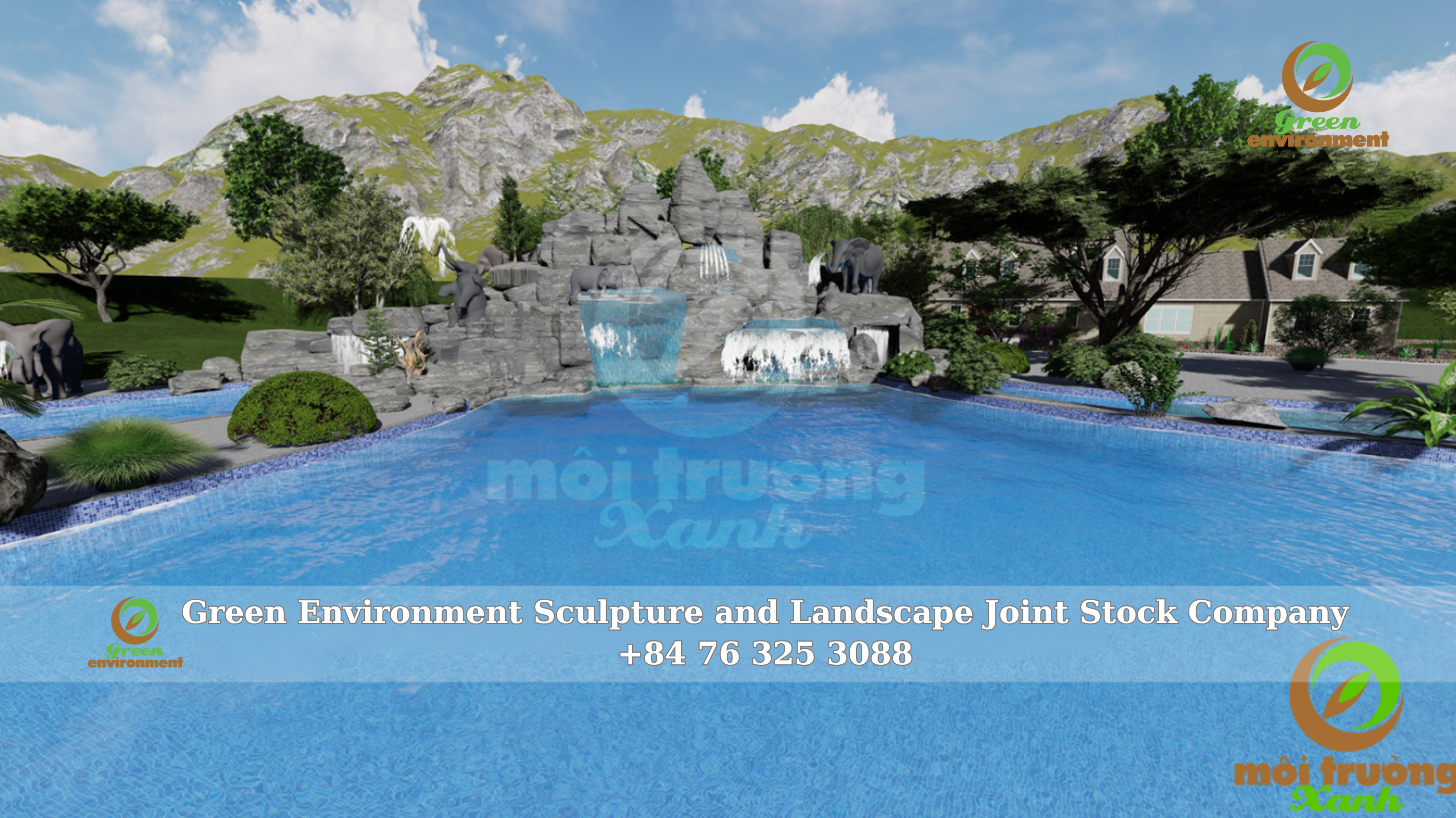 SWIMMING POOL DESIGN IN TUYEN QUANG PROVINCE 