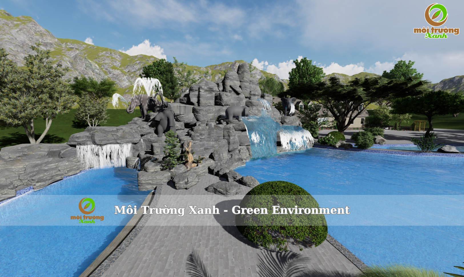 THIẾT KẾ HỒ BƠI TẠI TUYÊN QUANG - MÔI TRƯỜNG XANH (1)