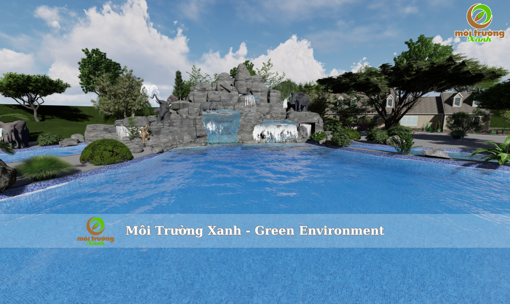 THIẾT KẾ HỒ BƠI TẠI TUYÊN QUANG - MÔI TRƯỜNG XANH (1)