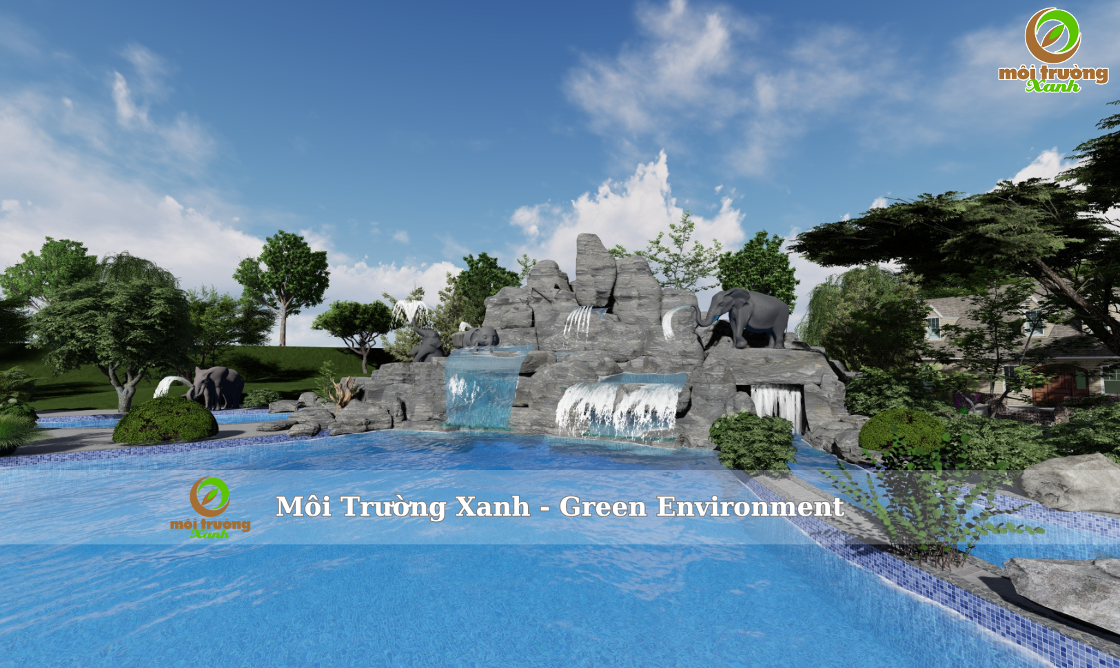 THIẾT KẾ HỒ BƠI TẠI TUYÊN QUANG - MÔI TRƯỜNG XANH (1)