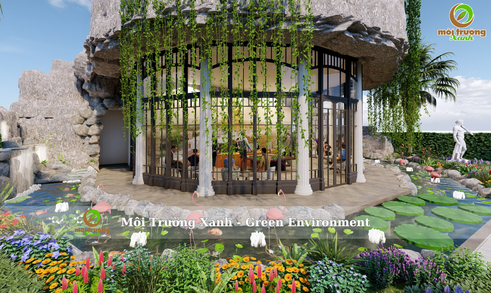 THIẾT KẾ VĂN PHÒNG - MÔI TRƯỜNG XANH (2)