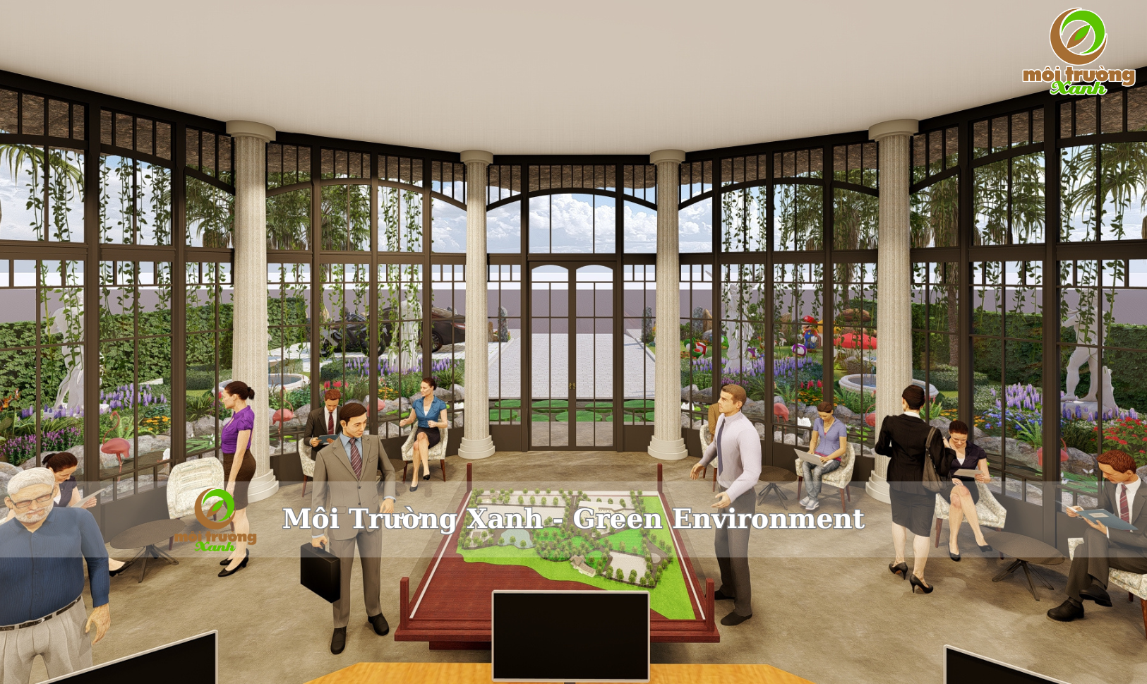 THIẾT KẾ VĂN PHÒNG - MÔI TRƯỜNG XANH (12)