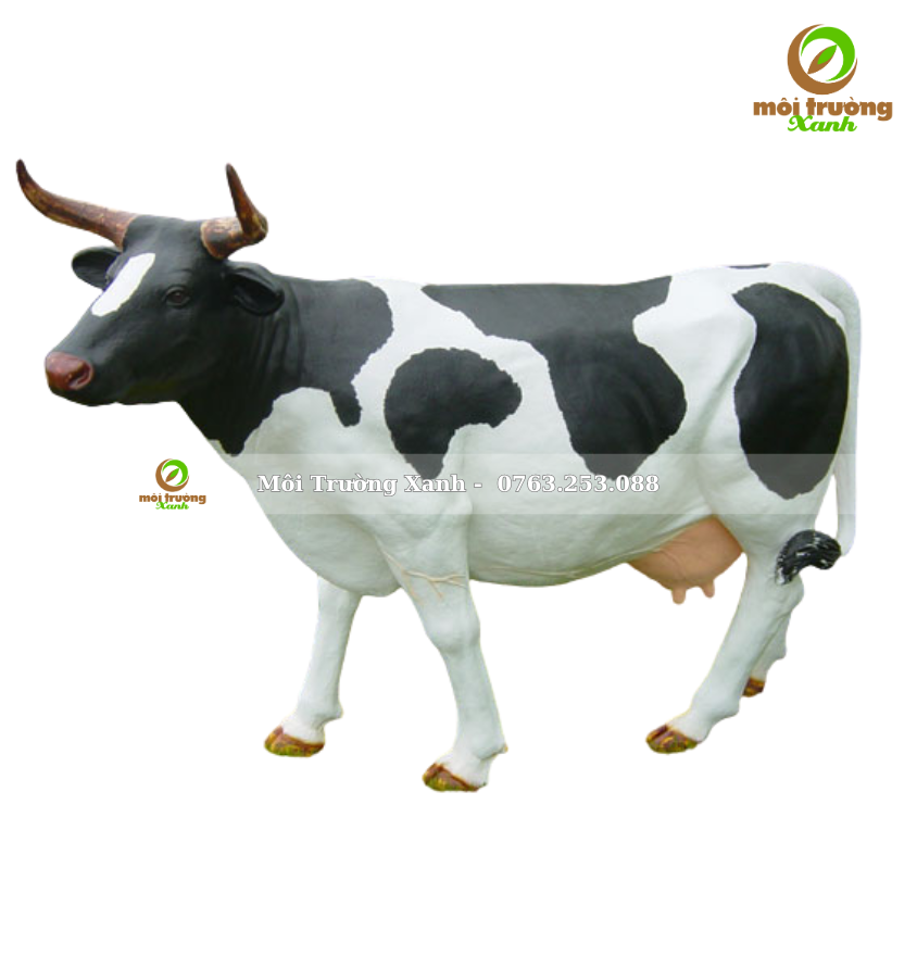 TƯỢNG BÒ SỮA - môi trường xanh