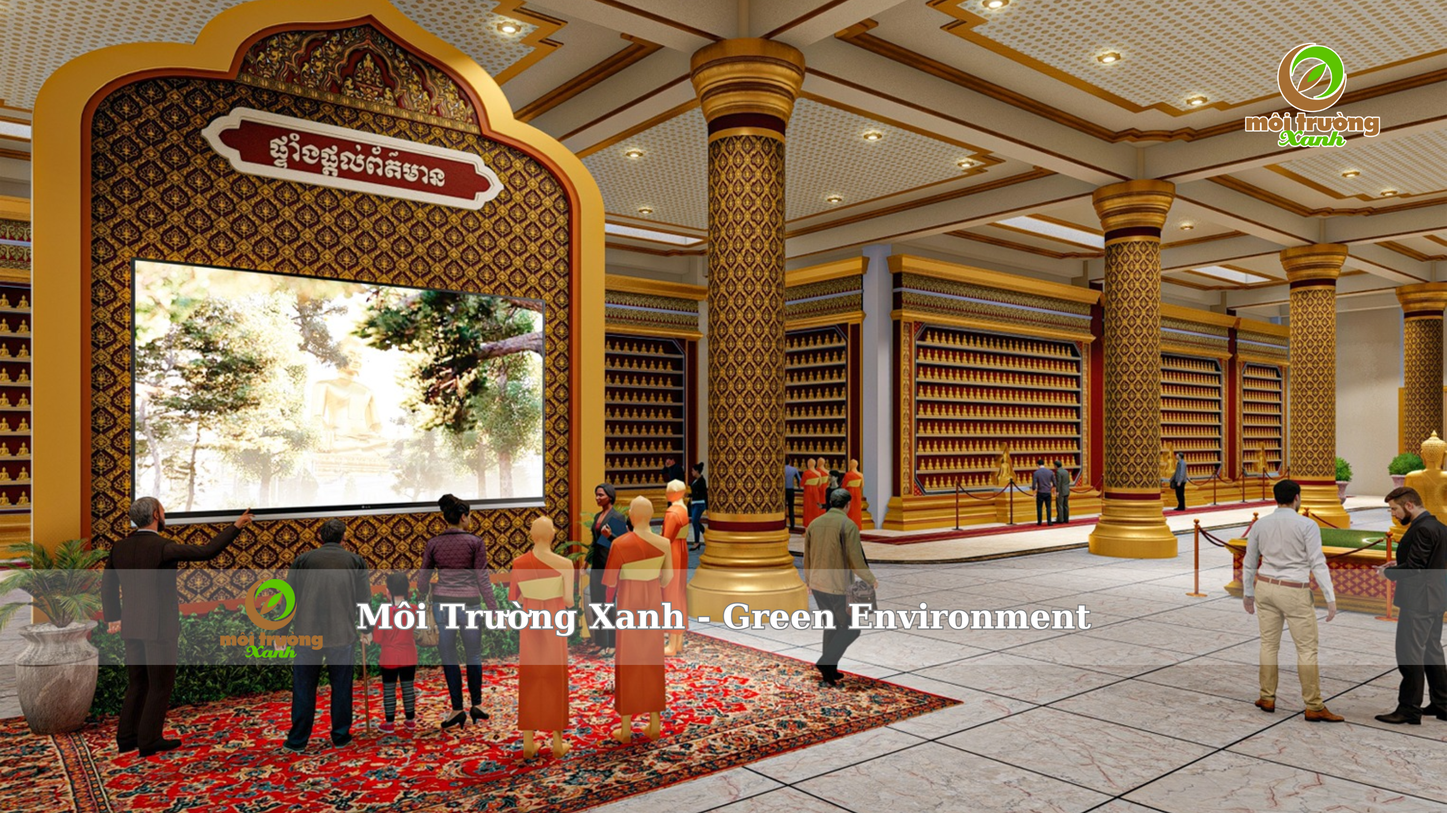 dự án tượng phật 108m - môi trường xanh