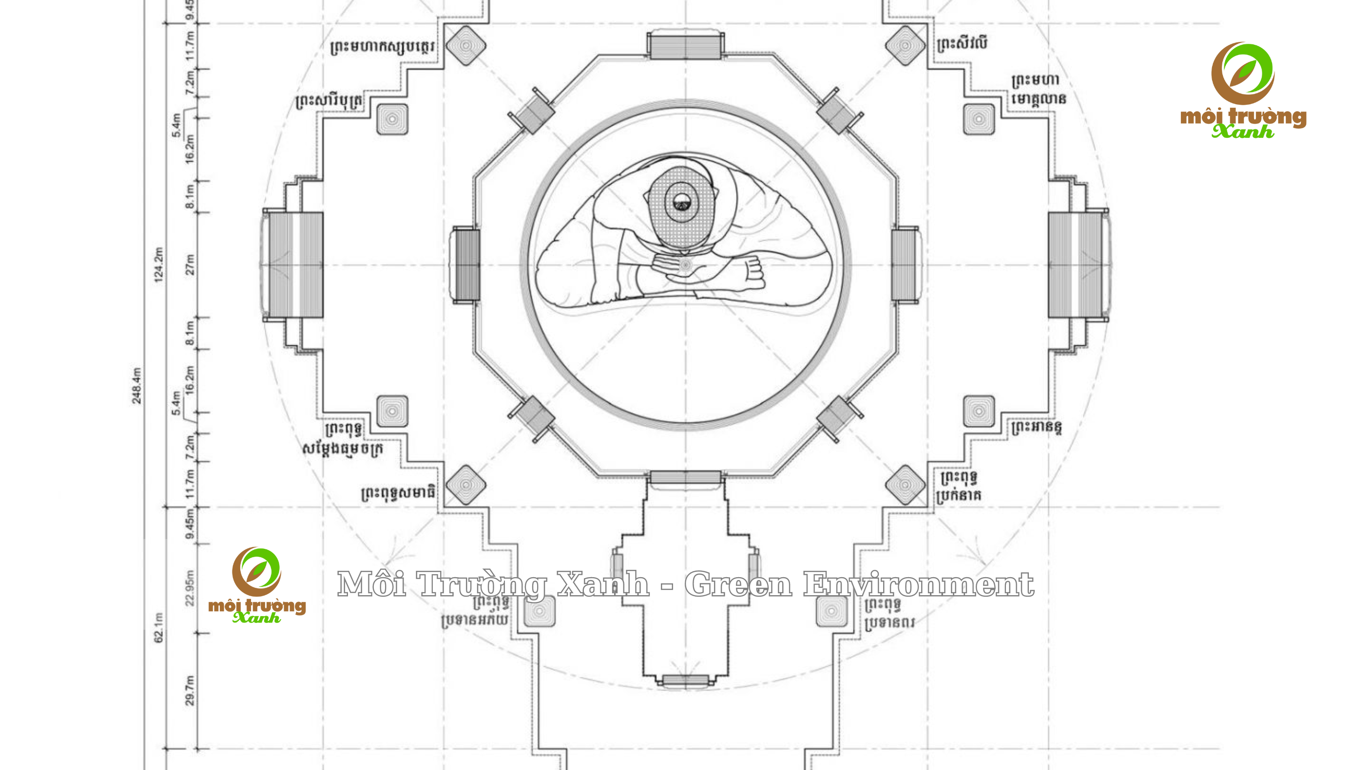 dự án tượng phật 108m - môi trường xanh