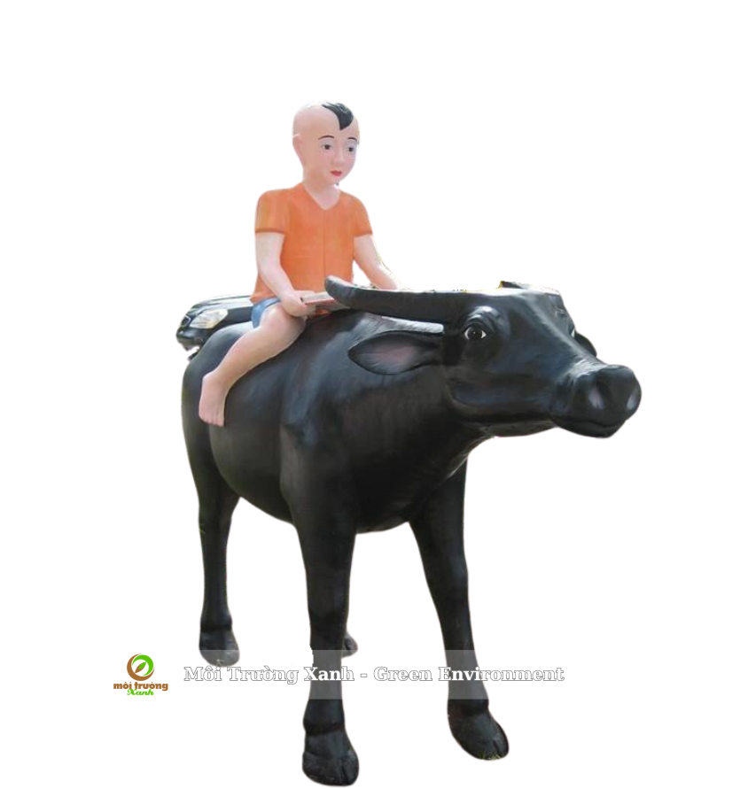 MS04.3 - TƯỢNG TRÂU VÀ MỤC ĐỒNG