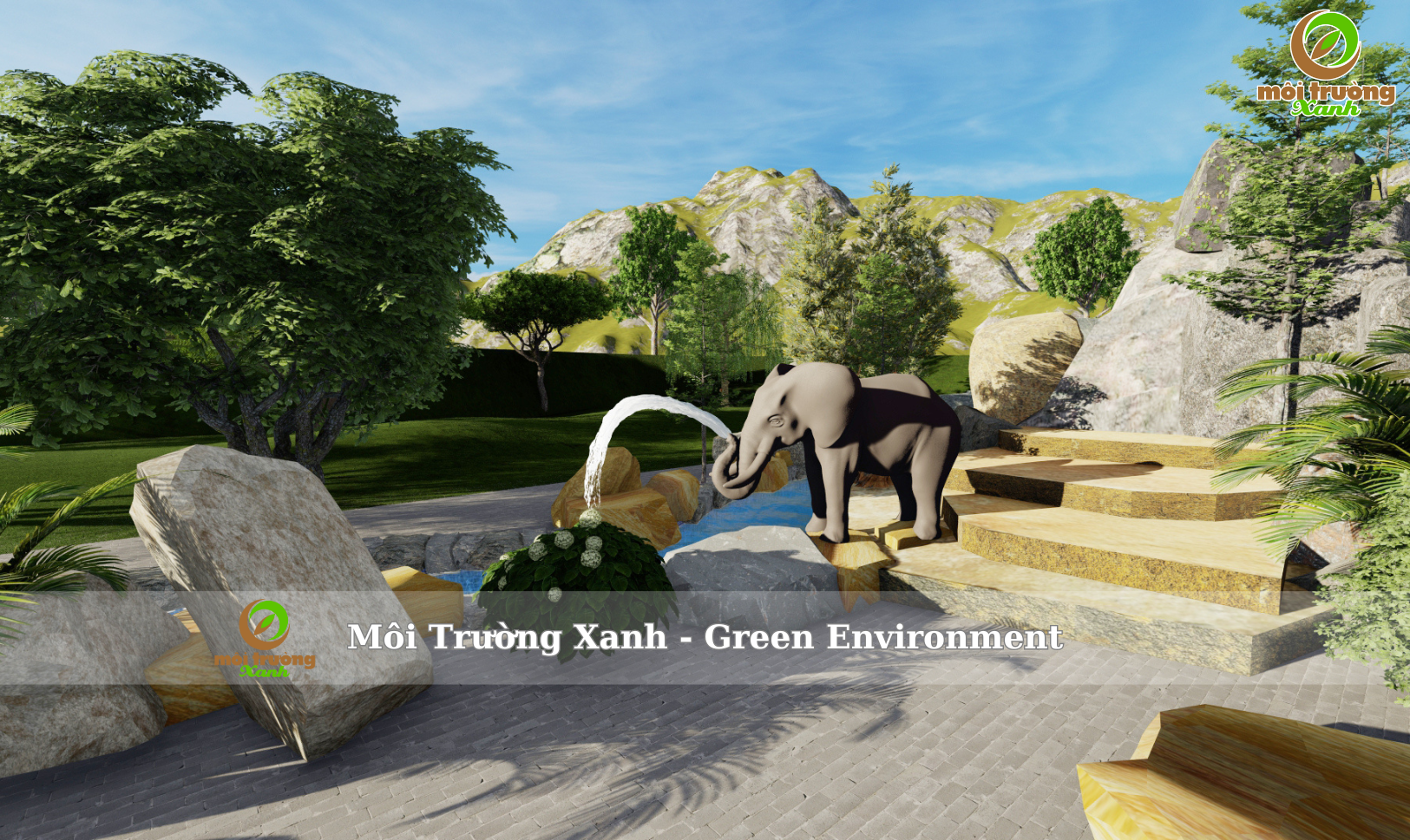 phương án núi thác nhân tạo tuyên quang 1