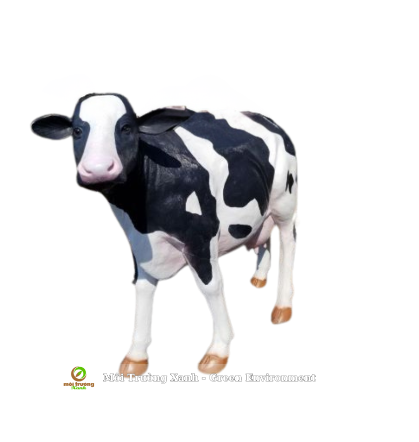 tượng bò sữa - môi trường xanh 
