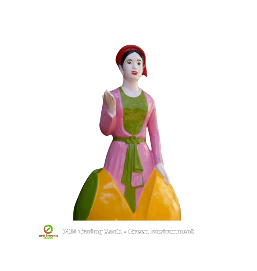 tượng cô tấm - môi trường xanh