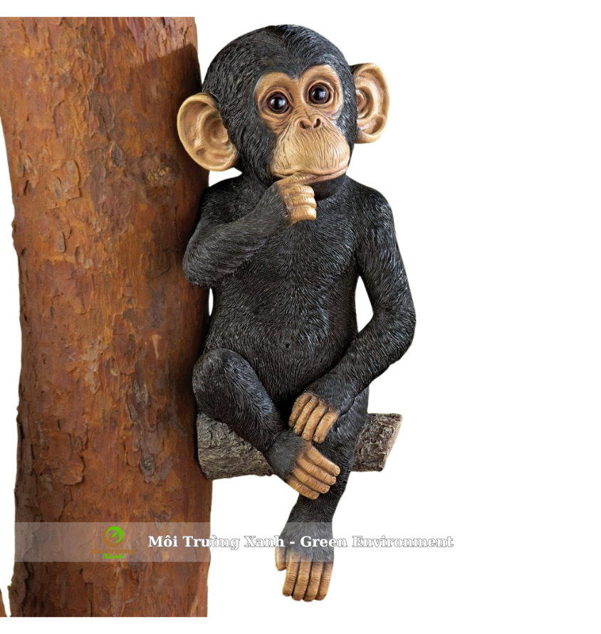 tượng ngồi khỉ - môi trường xanh (1)