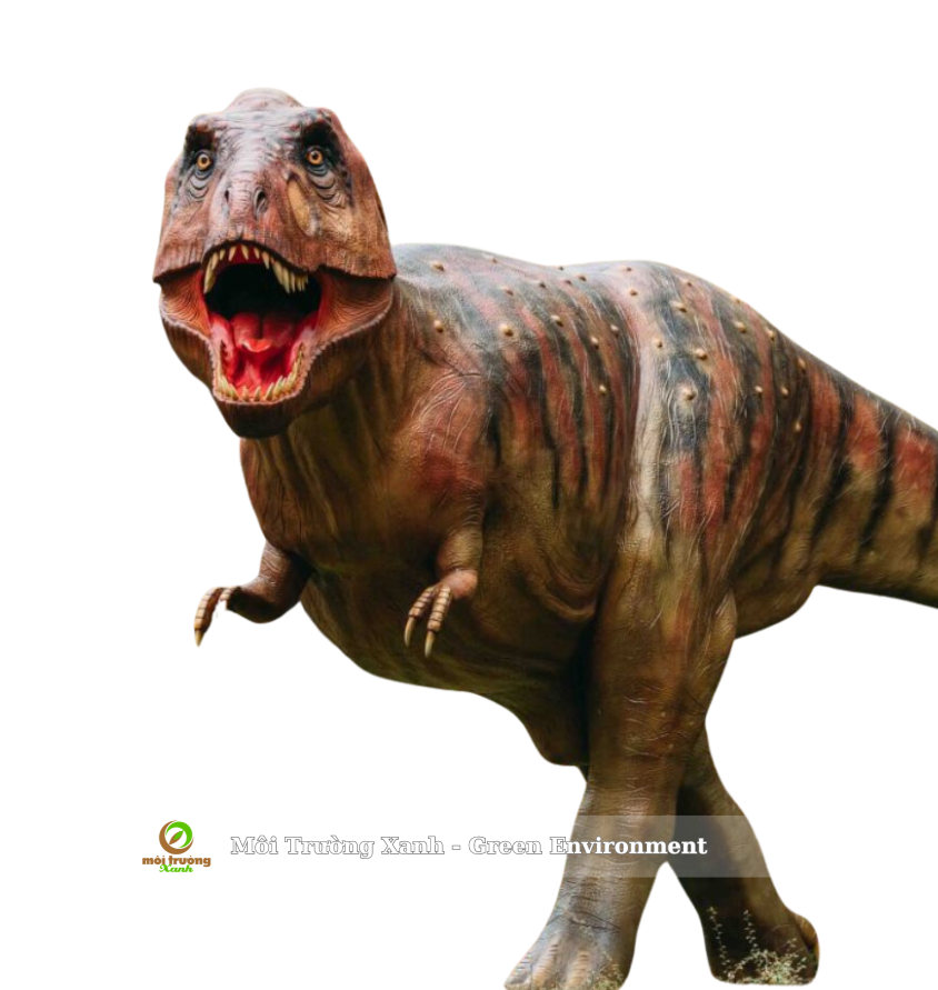 tượng khủng long - môi trường xanh