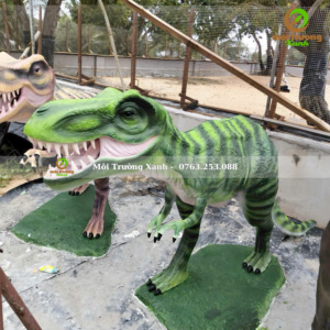 tượng khủng long xi măng 