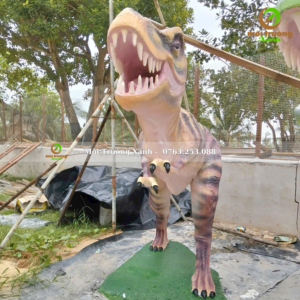 tượng khủng long xi măng 