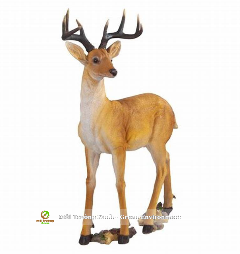 tượng nai - môi trường xanh (2)