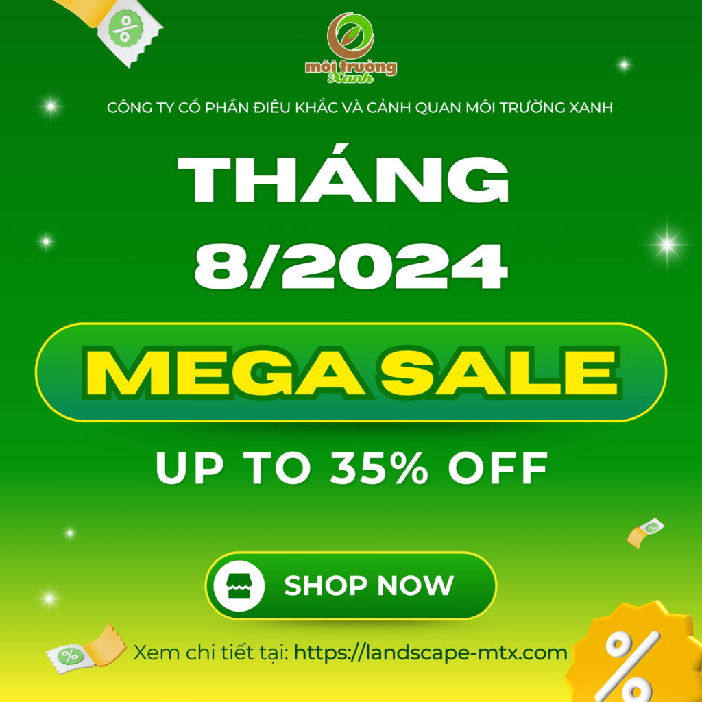 Ưu đãi tháng 8 tại Môi Trường Xanh