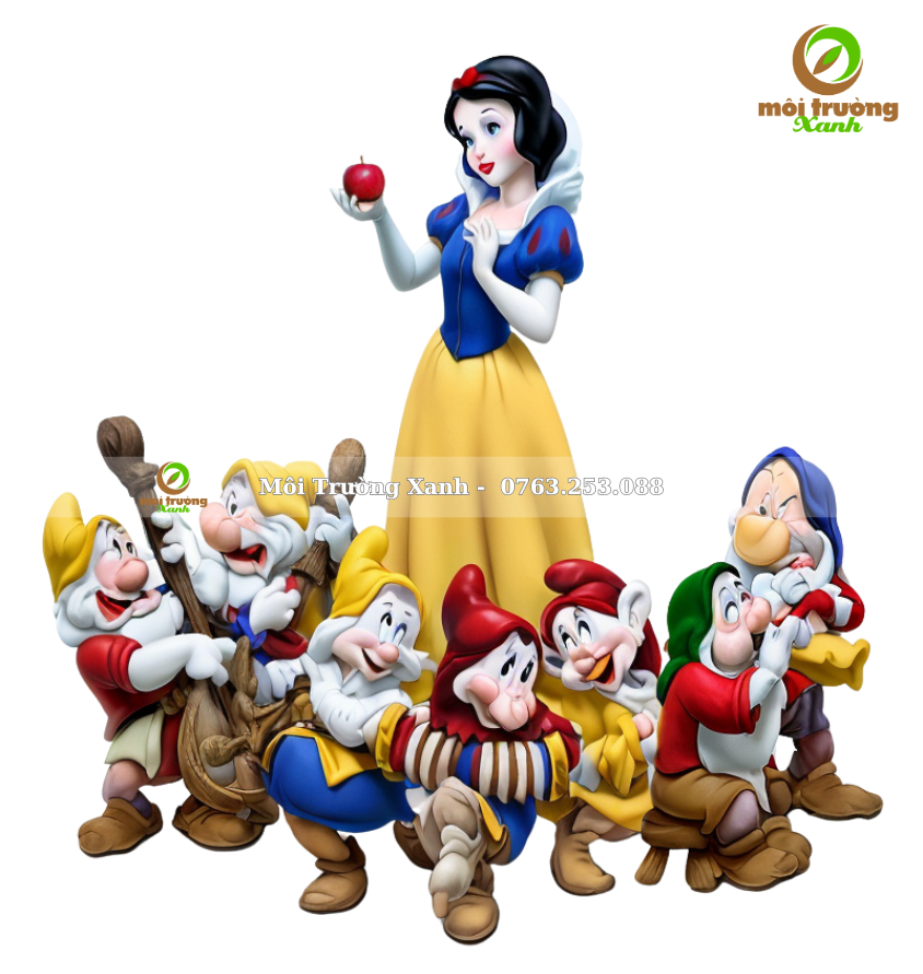 BACH TUYET (1.65X0.6m), CHU LUN (0.8X0.6m) - môi trường xanh