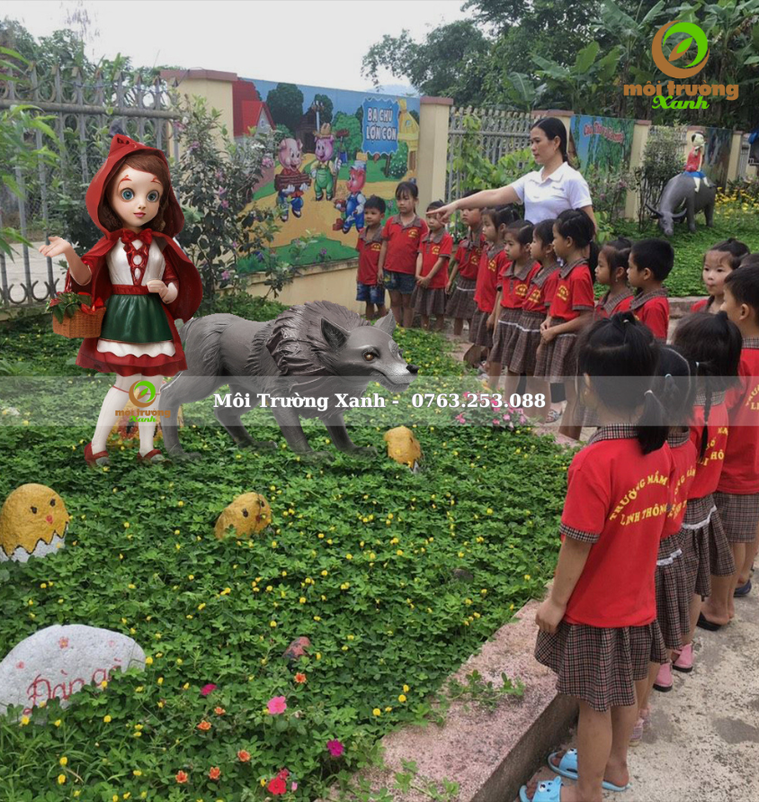 CO BE QUANG KHAN DO - môi trường xanh