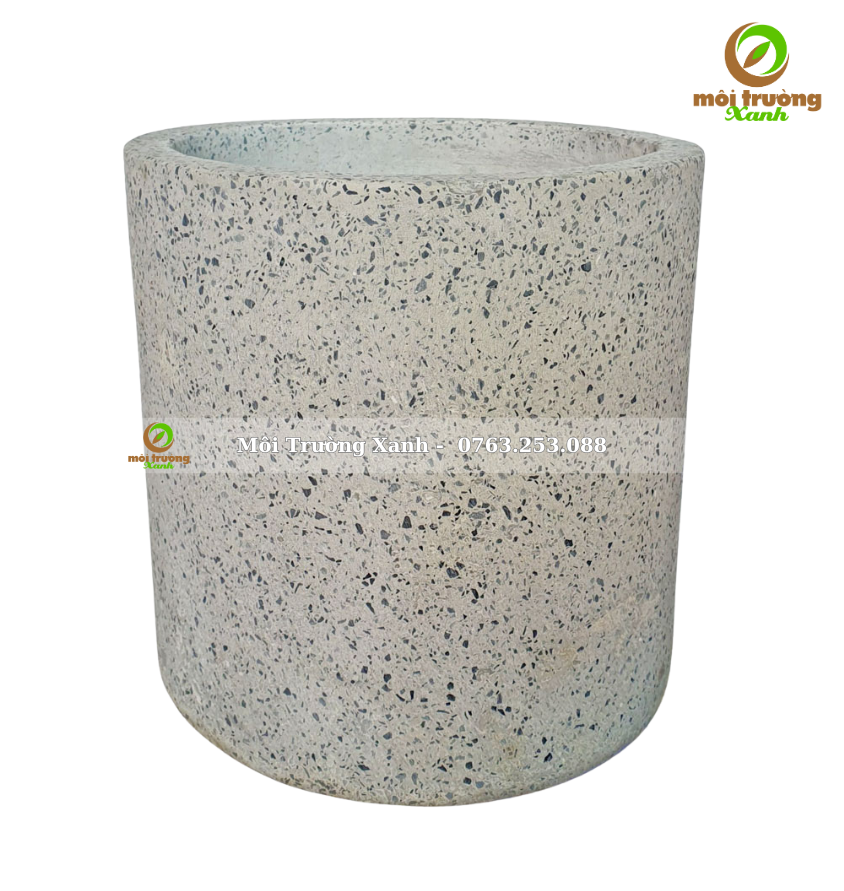 Chậu trụ tròn cao - môi trường xanh 