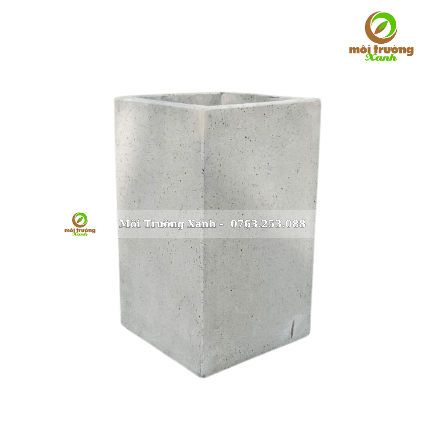 Chậu vuông cao - môi trường xanh 