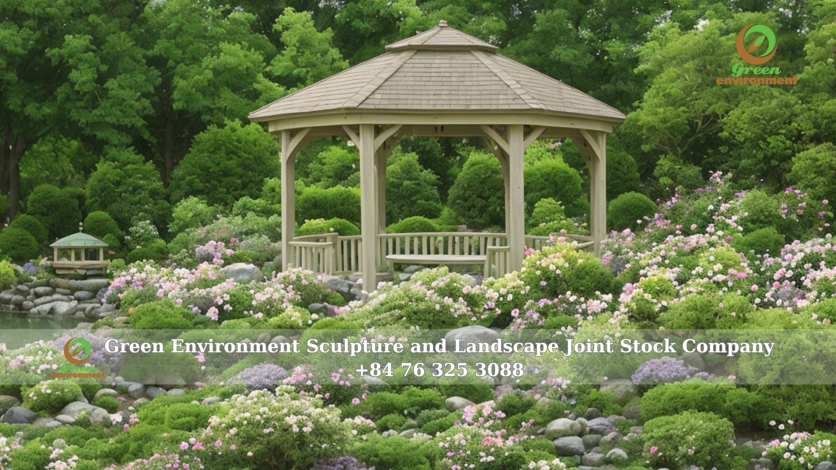 EUROPEAN STYLE GARDEN LANDSCAPE