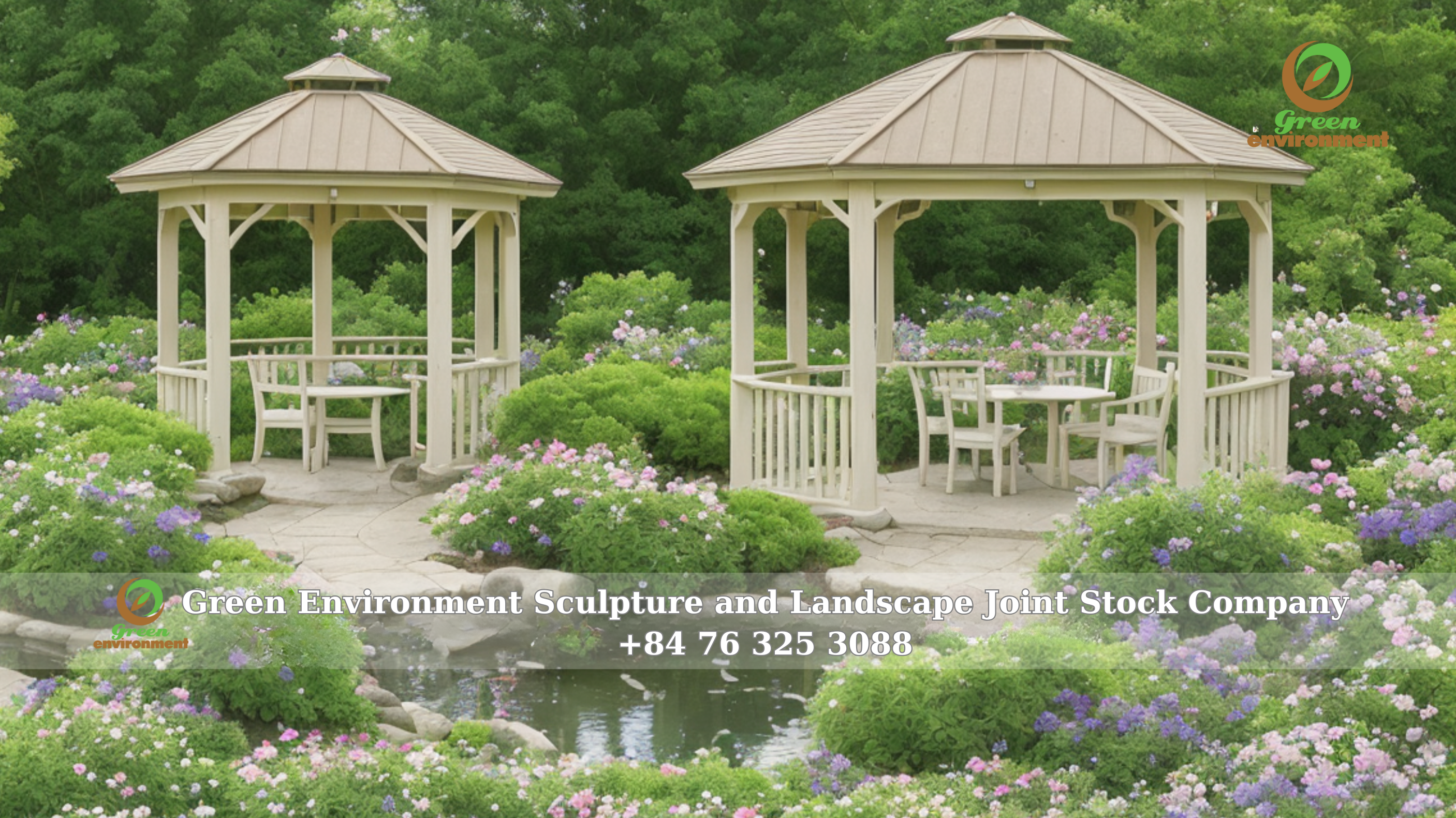 EUROPEAN STYLE GARDEN LANDSCAPE