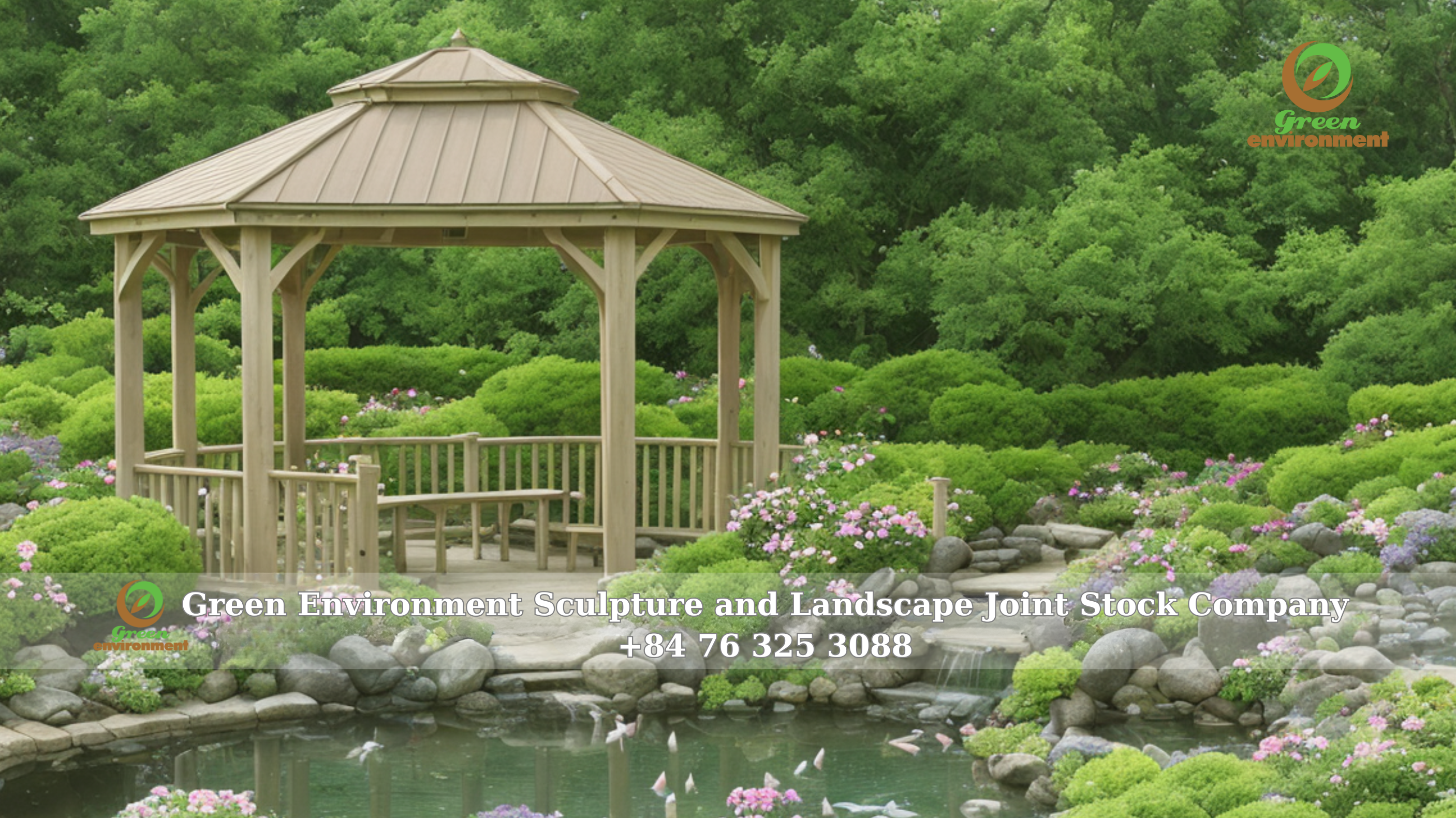 EUROPEAN STYLE GARDEN LANDSCAPE