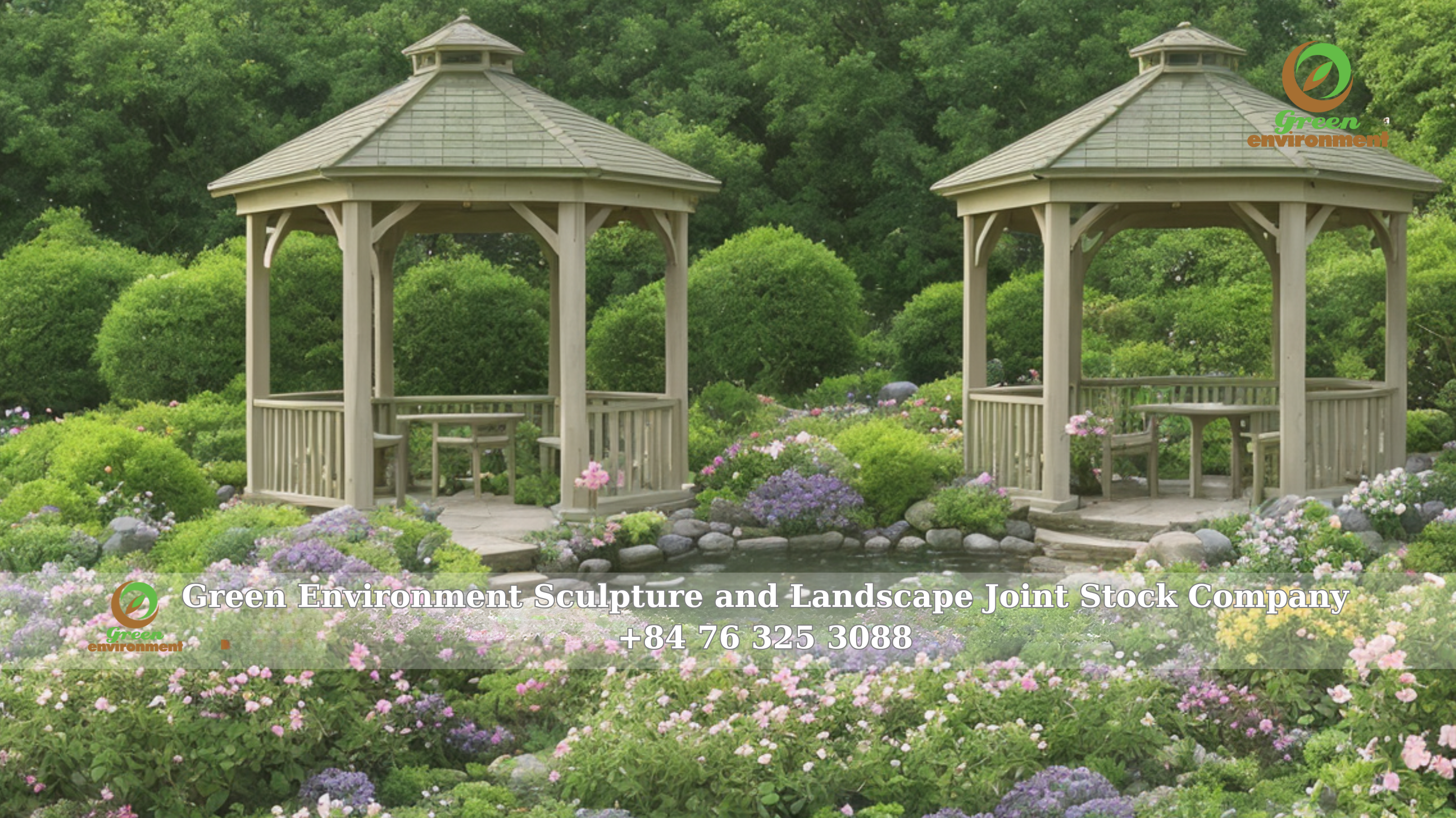 EUROPEAN STYLE GARDEN LANDSCAPE