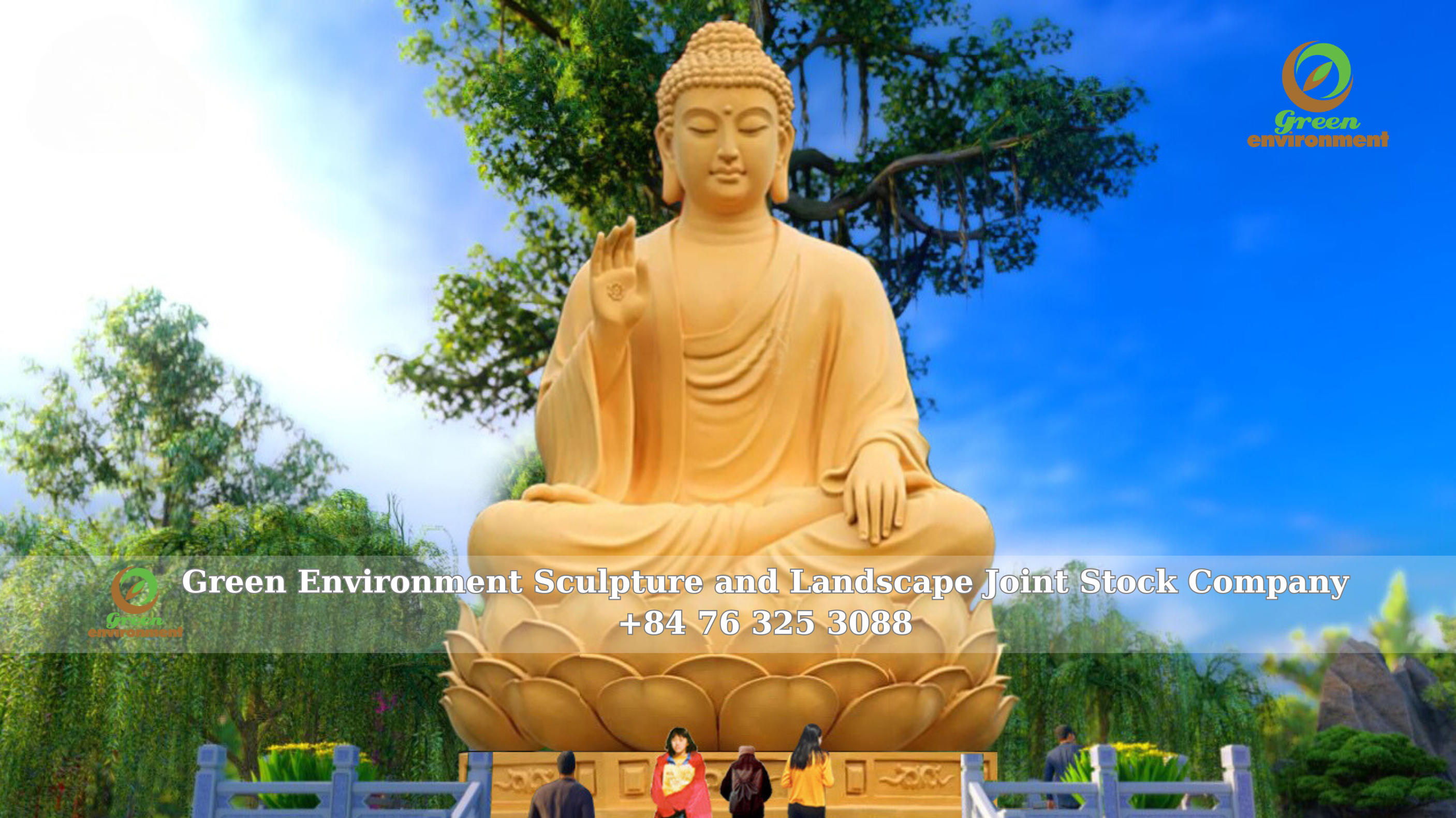 STATUE OF BUDDHA SAKYAMUNI AT LA HAN PAGODA