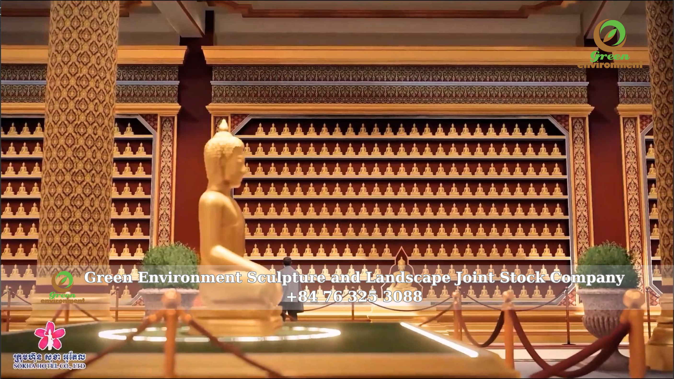 THE WORLD'S NO. 1 TALL SITTING BUDDHA STATUE IN CAMBODIA