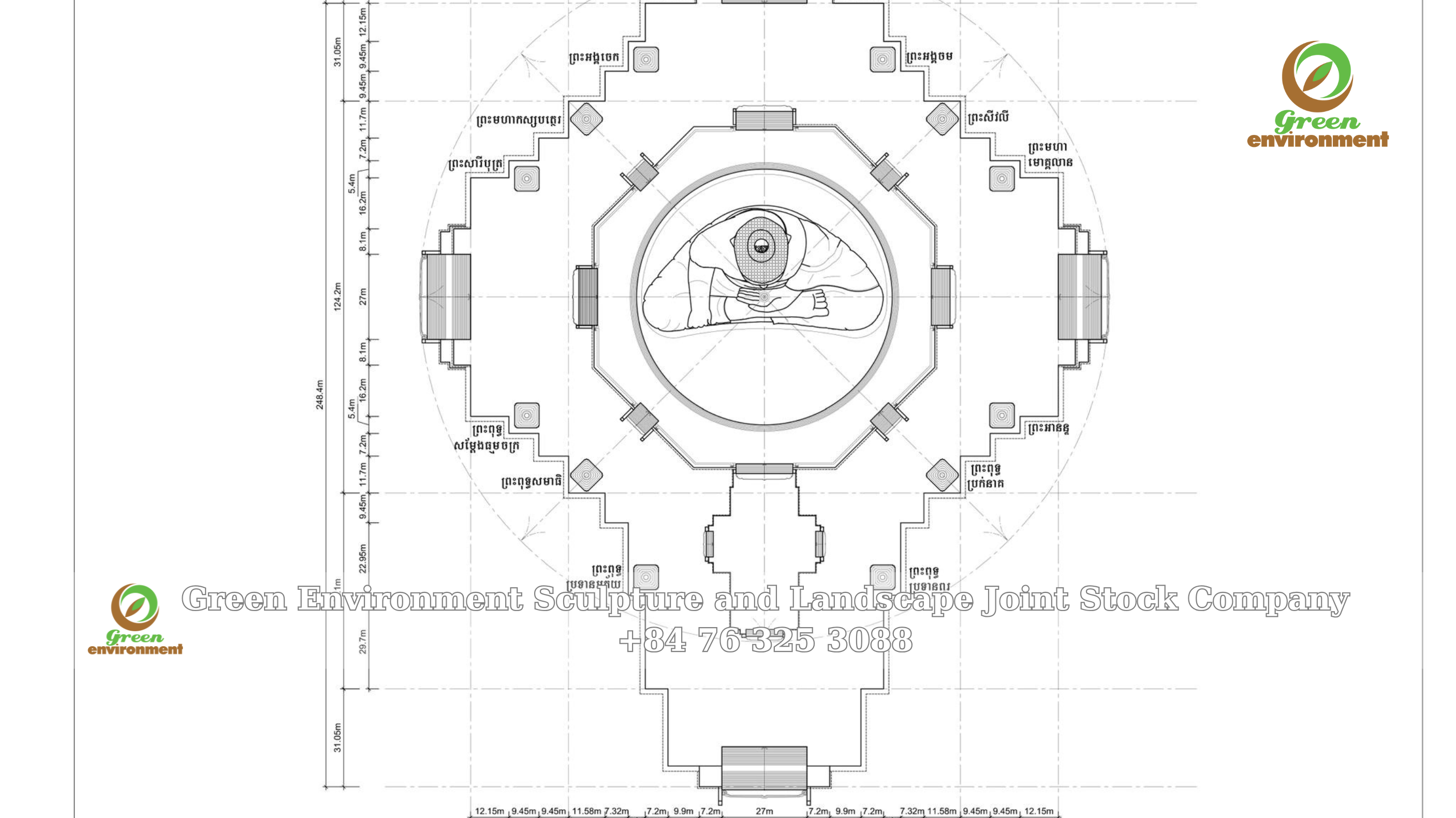 THE WORLD'S NO. 1 TALL SITTING BUDDHA STATUE IN CAMBODIA
