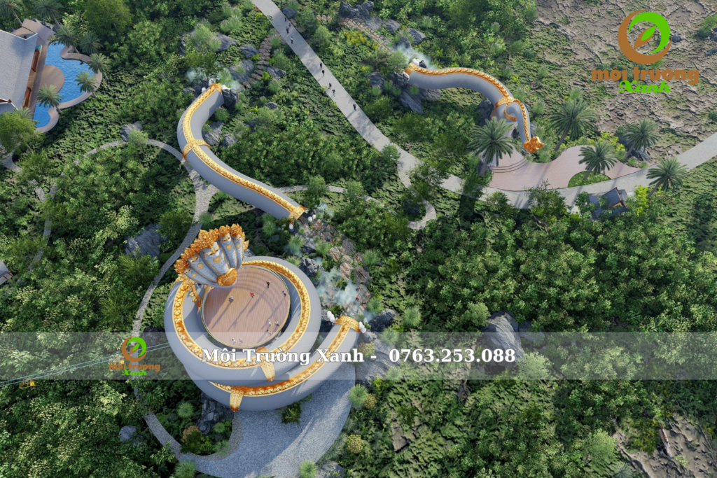 THIẾT KẾ CẢNH QUAN NÚI BOKOR (BOKOR MOUNTAIN LANDSCAPE DESIGN)