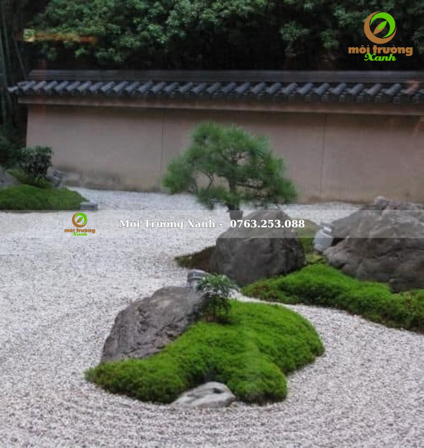 Tiểu cảnh sân vườn - môi trường xanh 