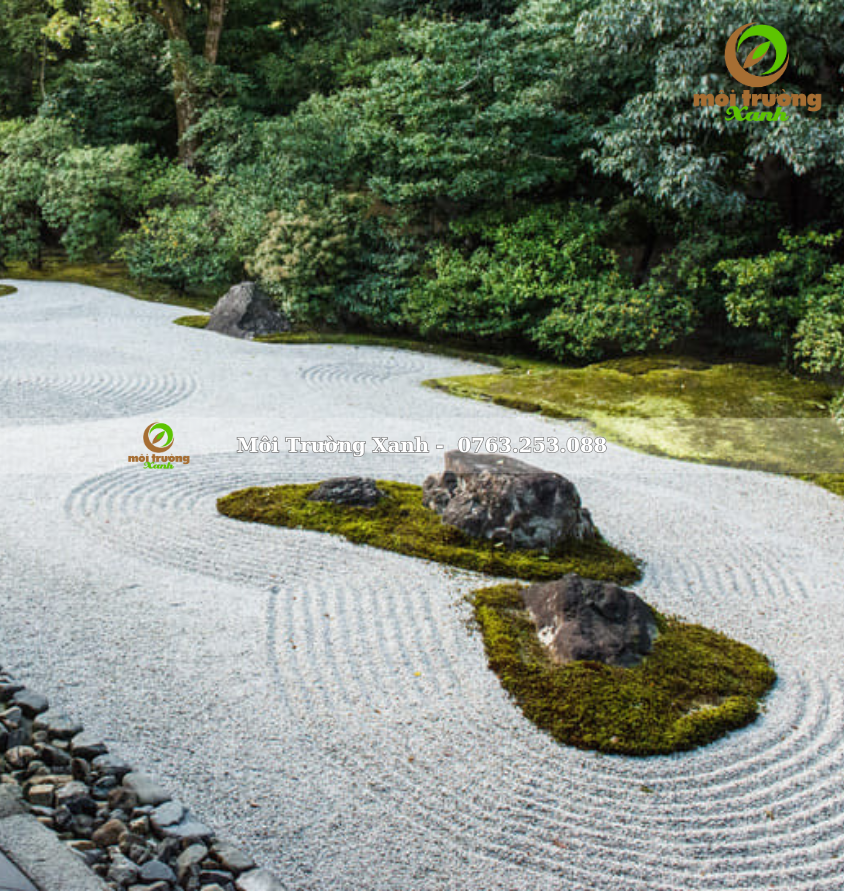 Tiểu cảnh sân vườn - môi trường xanh 