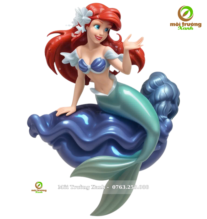 រូបសំណាករបស់ Mermaid Ariel