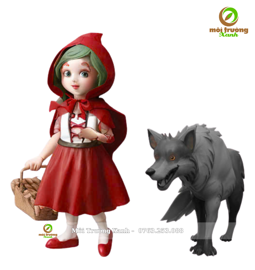 រូបសំណាកនៃការជិះក្រហមតិចតួច