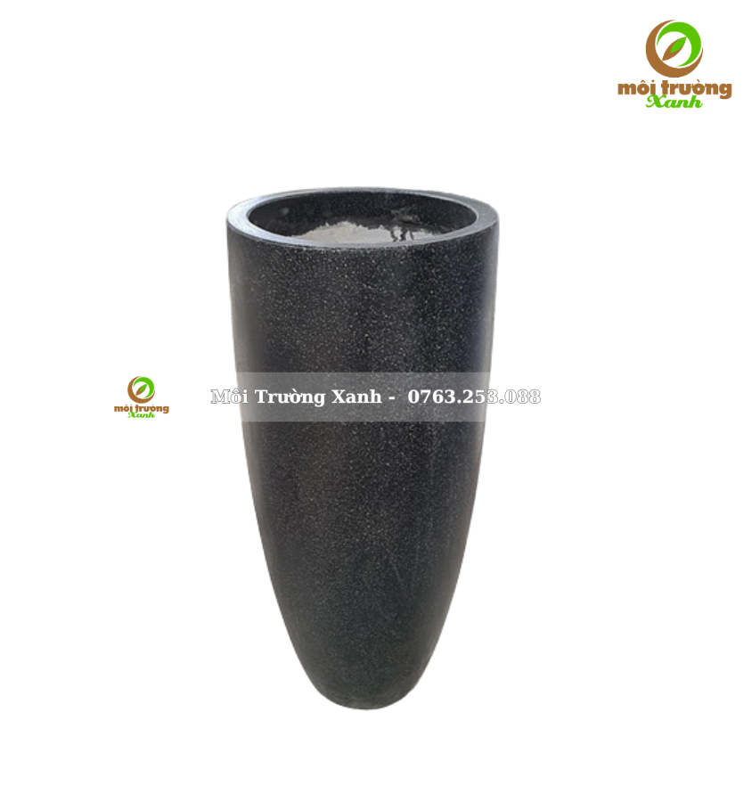 chậu đầu đạn cao - môi trường xanh 