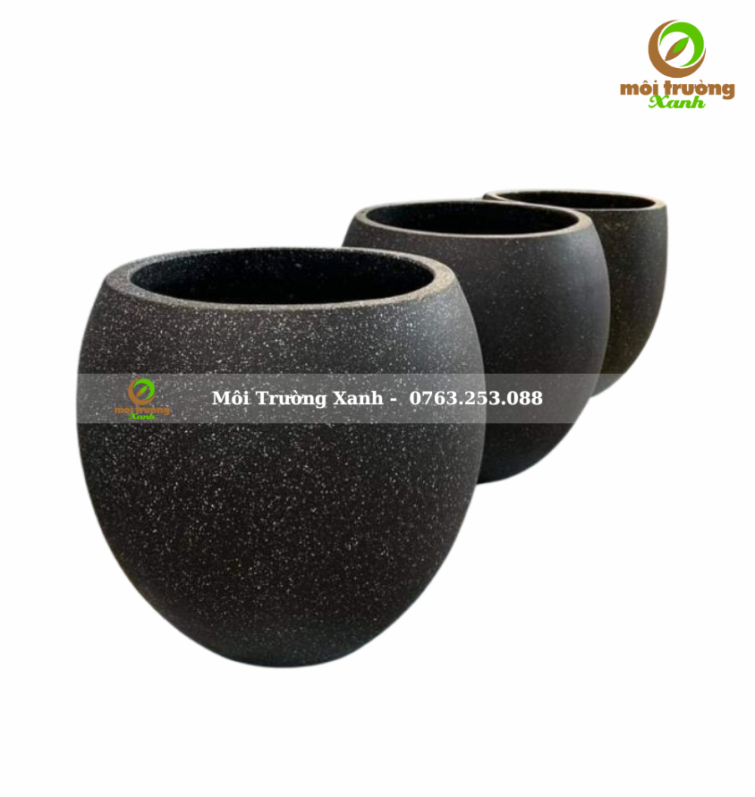 chậu lu tròn - môi trường xanh 