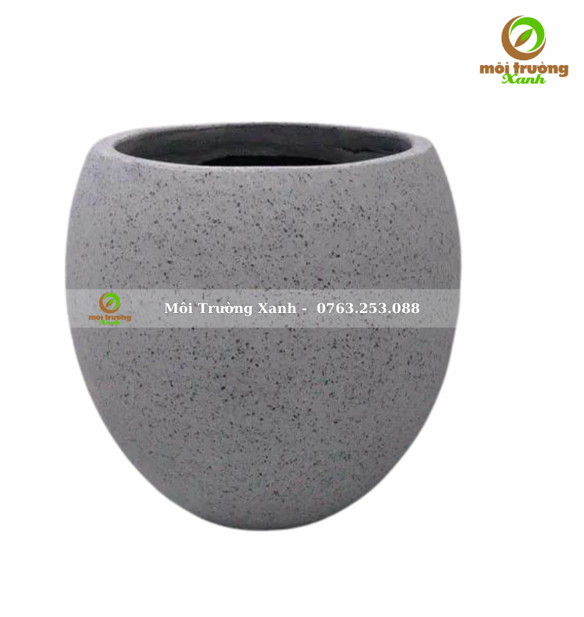 chậu lu tròn - môi trường xanh 