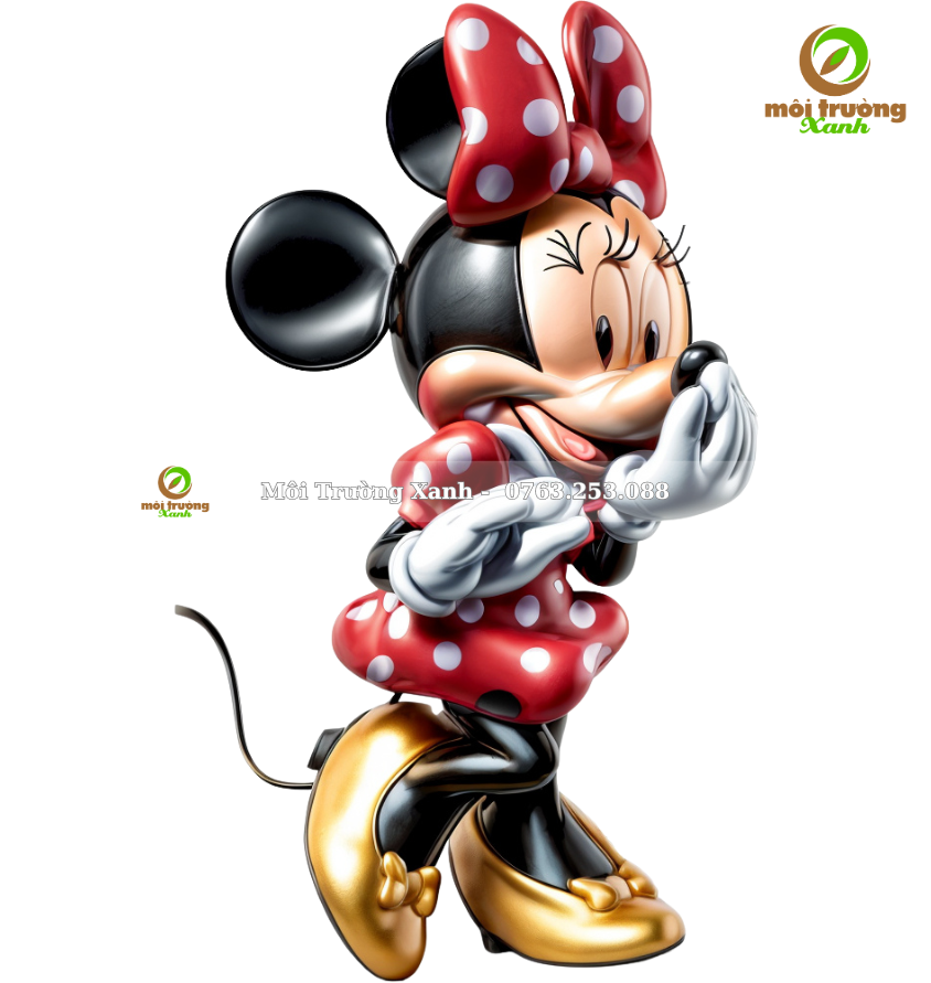 chuột MICKEY GIRL (1.3X0.75m) - môi trường xanh