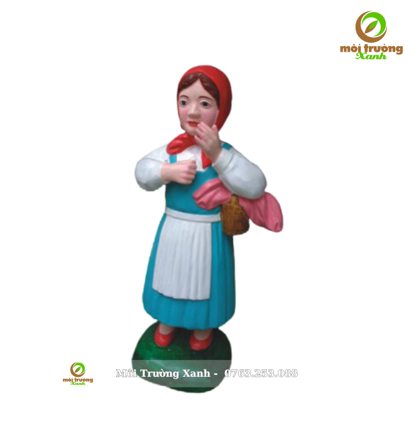 cô bé quàng khăn đỏ - môi trường xanh