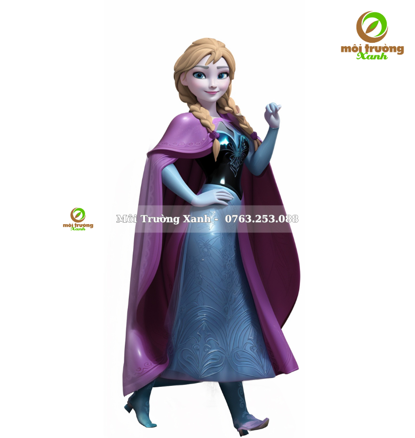 nữ hoàng băng giá - môi trường xanh (2)