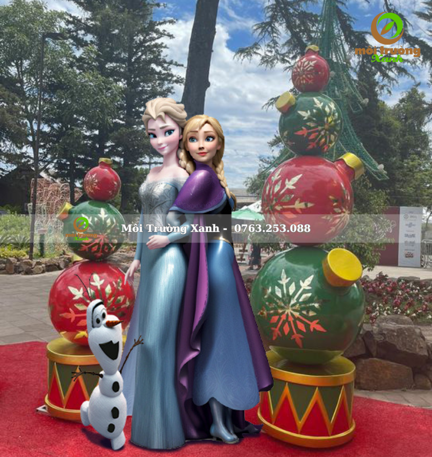 nữ hoàng băng giá - môi trường xanh