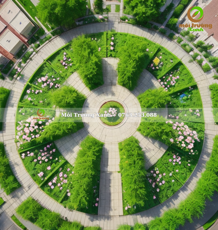 ទេសភាពសួនច្បារ, ទេសភាពសួនច្បារ ទេសភាពបៃតង ទេសភាពតុបតែង